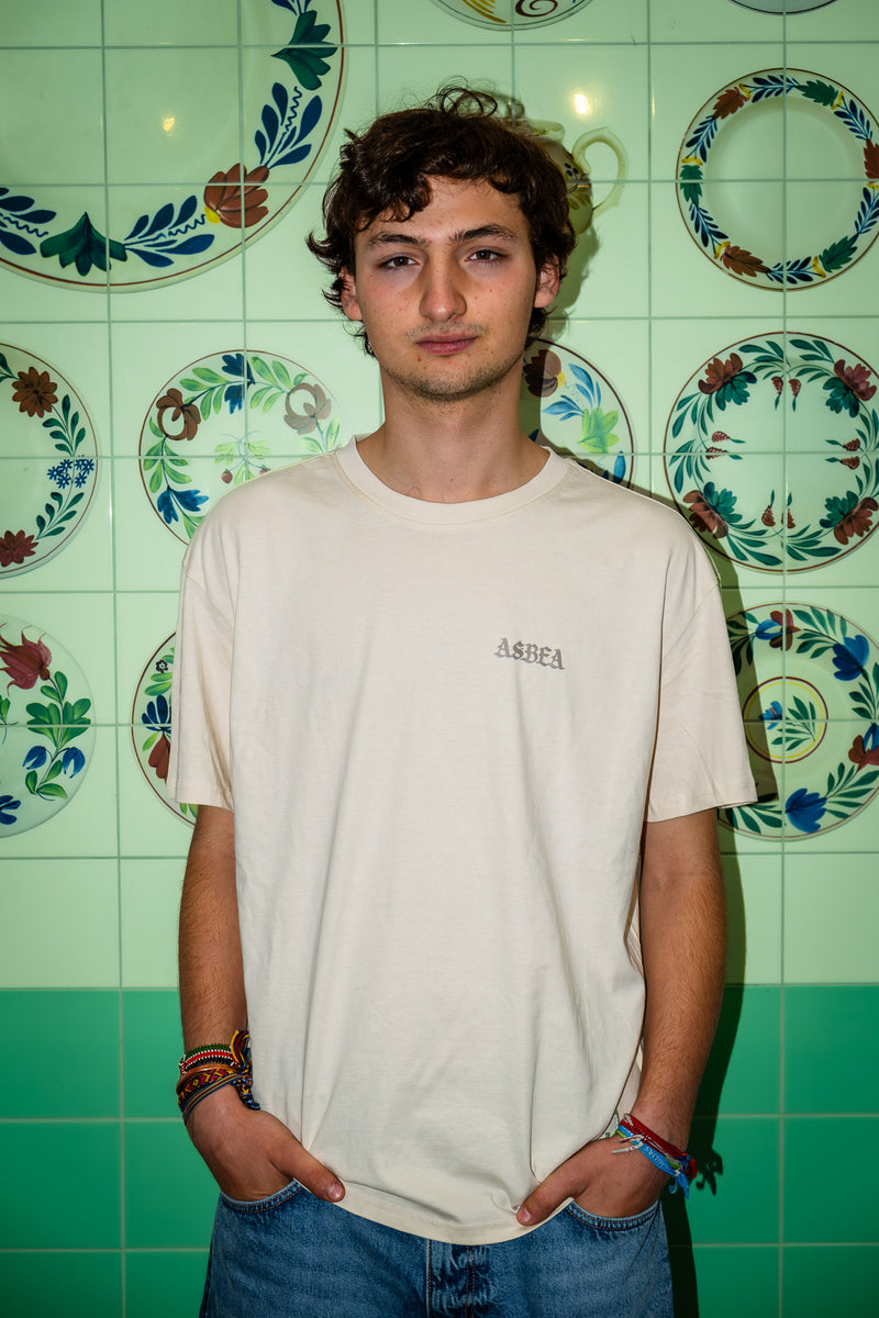 THE POSTSTAMP TEE - SAND