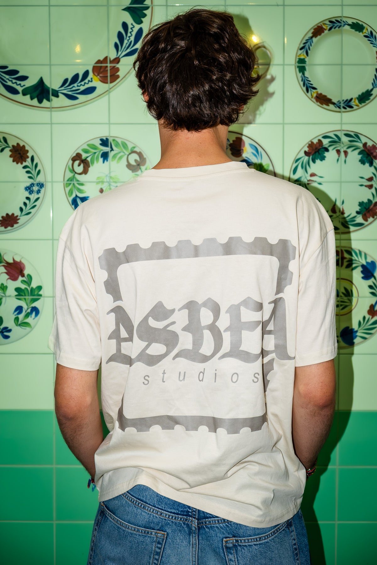 THE POSTSTAMP TEE - SAND