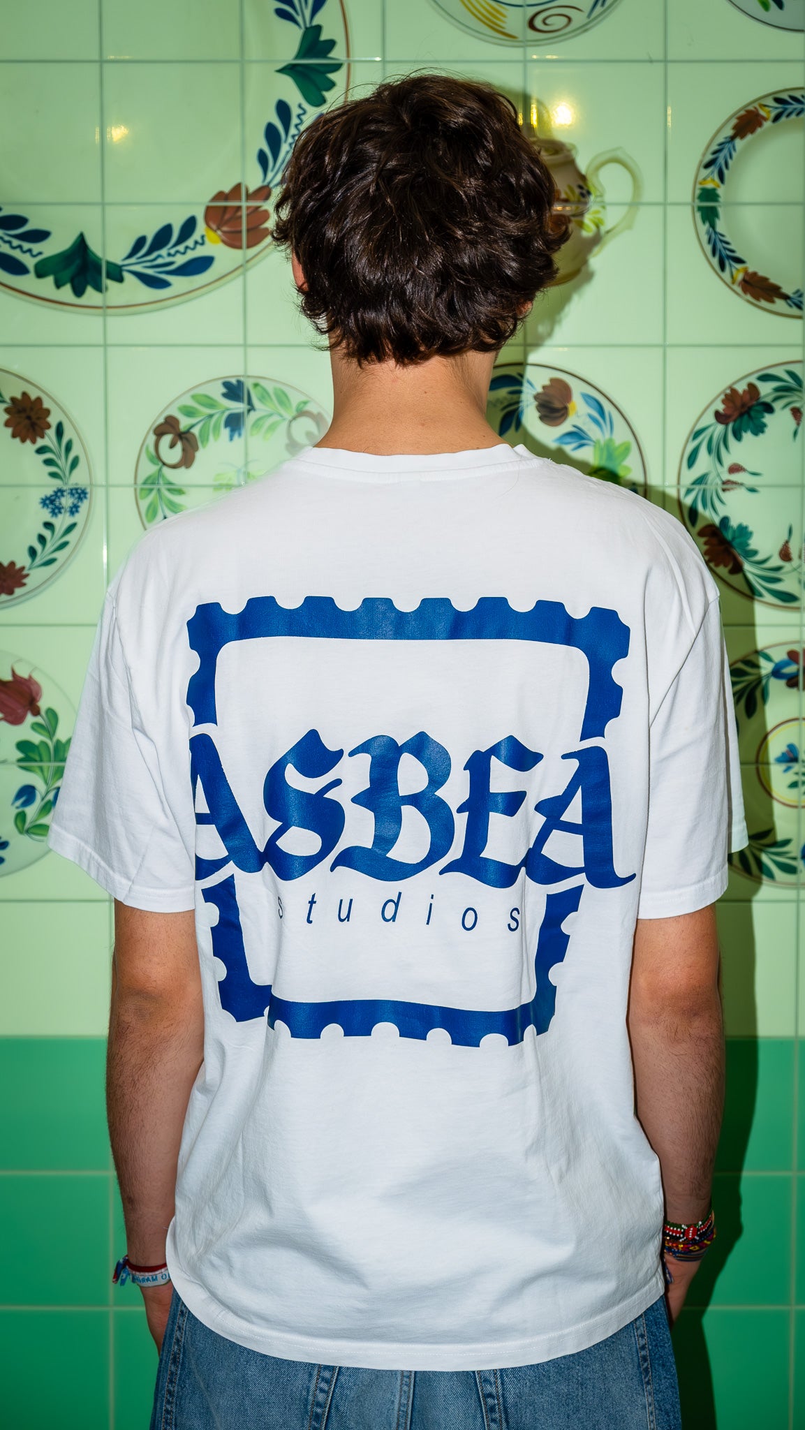 THE POSTSTAMP TEE - WHITE